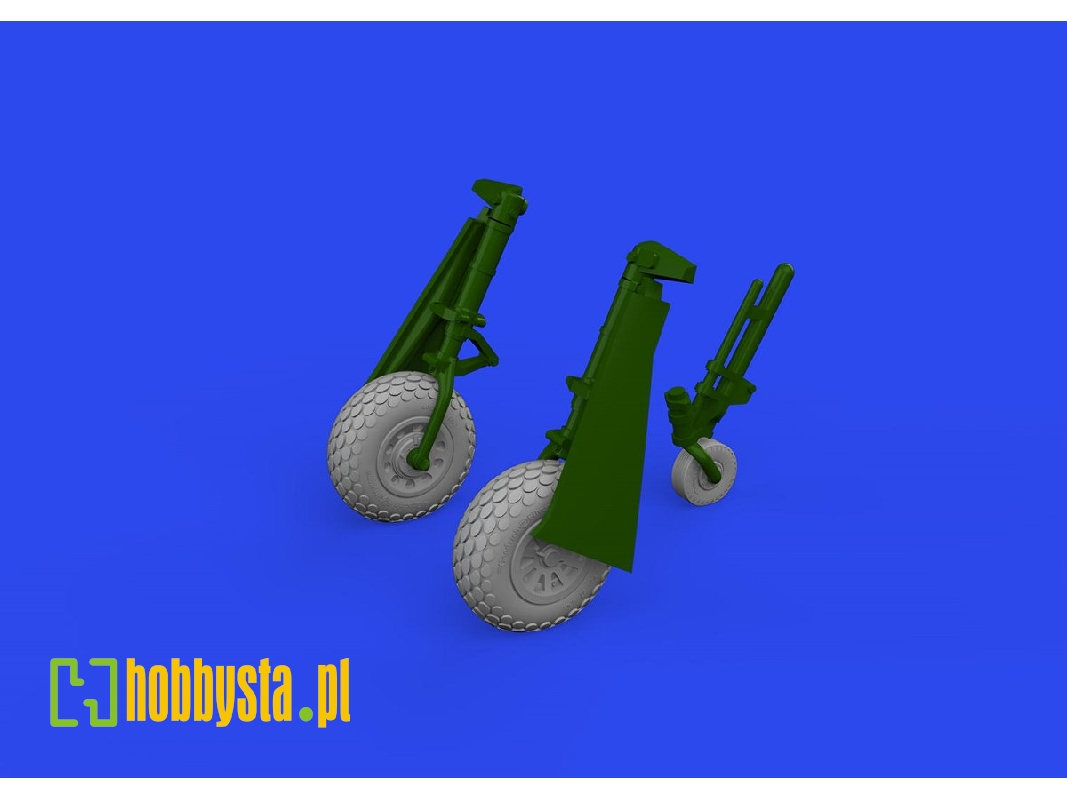 P-51D wheels oval tread 1/72 - EDUARD - zdjęcie 1 P-51D wheels oval tread 1/72 - EDUARD - zdjęcie 1