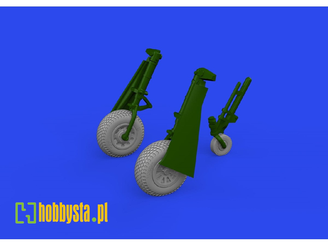 P-51D wheels cross tread 1/72 - EDUARD - zdjęcie 1 P-51D wheels cross tread 1/72 - EDUARD - zdjęcie 1