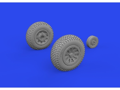 P-51D wheels cross tread 1/72 - EDUARD - zdjęcie 7