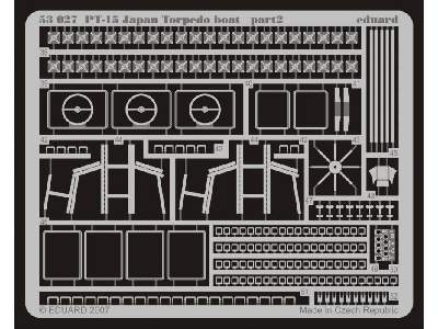  PT-15 Japan Torpedo boat 1/72 - Tamiya - blaszki - zdjęcie 3