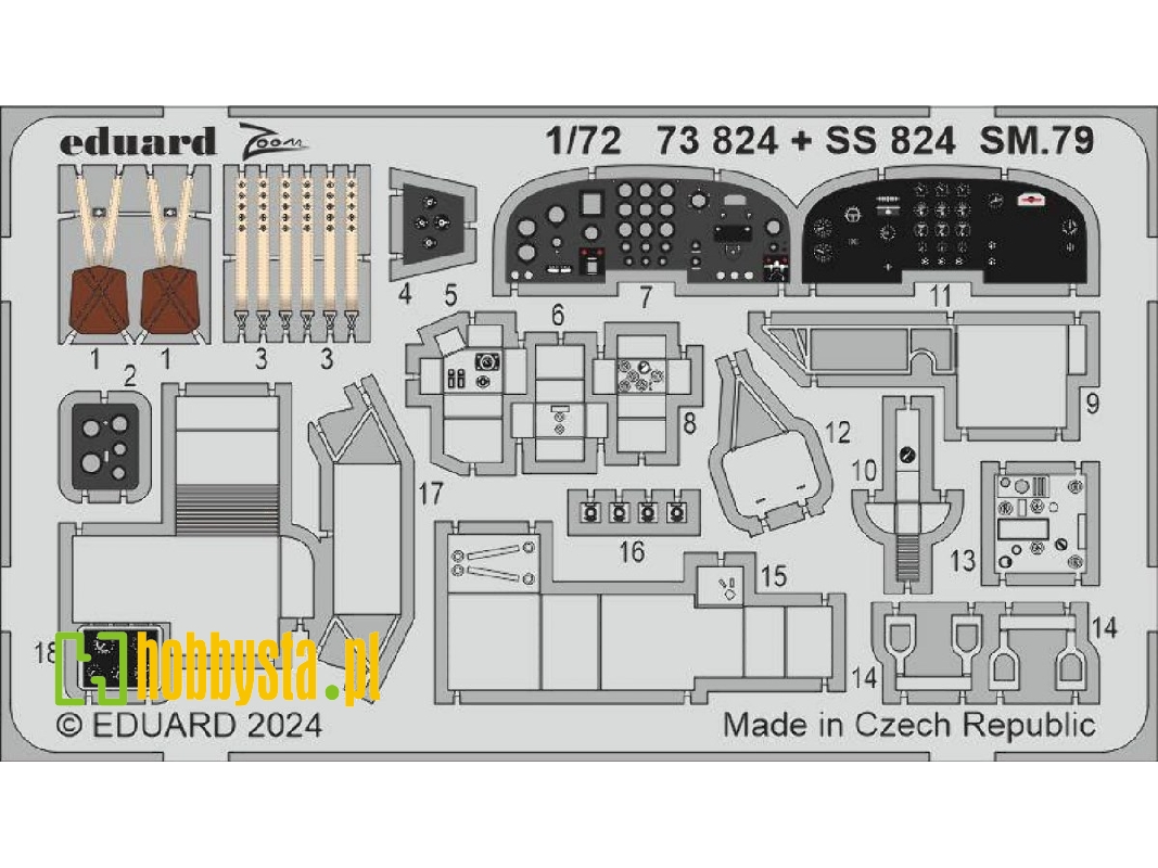 SM.79 1/72 - ITALERI - zdjęcie 1 SM.79 1/72 - ITALERI - zdjęcie 1