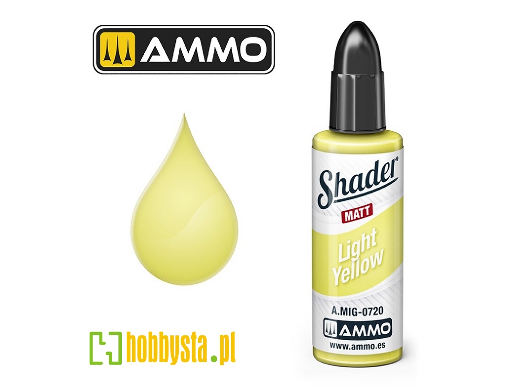 A.Mig 0720 Light Yellow Shader Matt - zdjęcie 1 A.Mig 0720 Light Yellow Shader Matt - zdjęcie 1