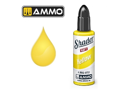 A.Mig 0721 Yellow Shader Matt - zdjęcie 1