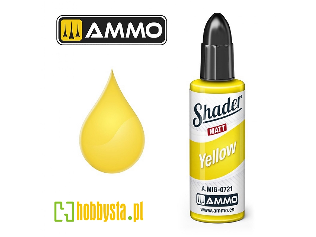 A.Mig 0721 Yellow Shader Matt - zdjęcie 1 A.Mig 0721 Yellow Shader Matt - zdjęcie 1