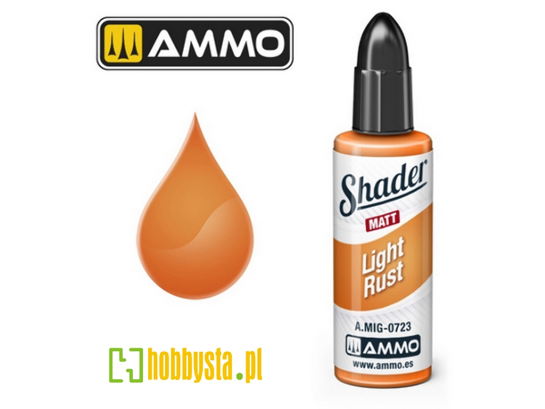 A.Mig 0723 Light Rust Shader Matt - zdjęcie 1 A.Mig 0723 Light Rust Shader Matt - zdjęcie 1