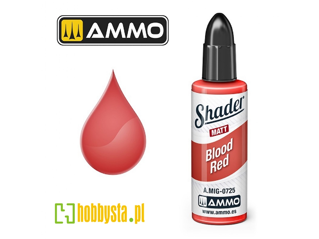 A.Mig 0725 Blood Red Shader Matt - zdjęcie 1 A.Mig 0725 Blood Red Shader Matt - zdjęcie 1