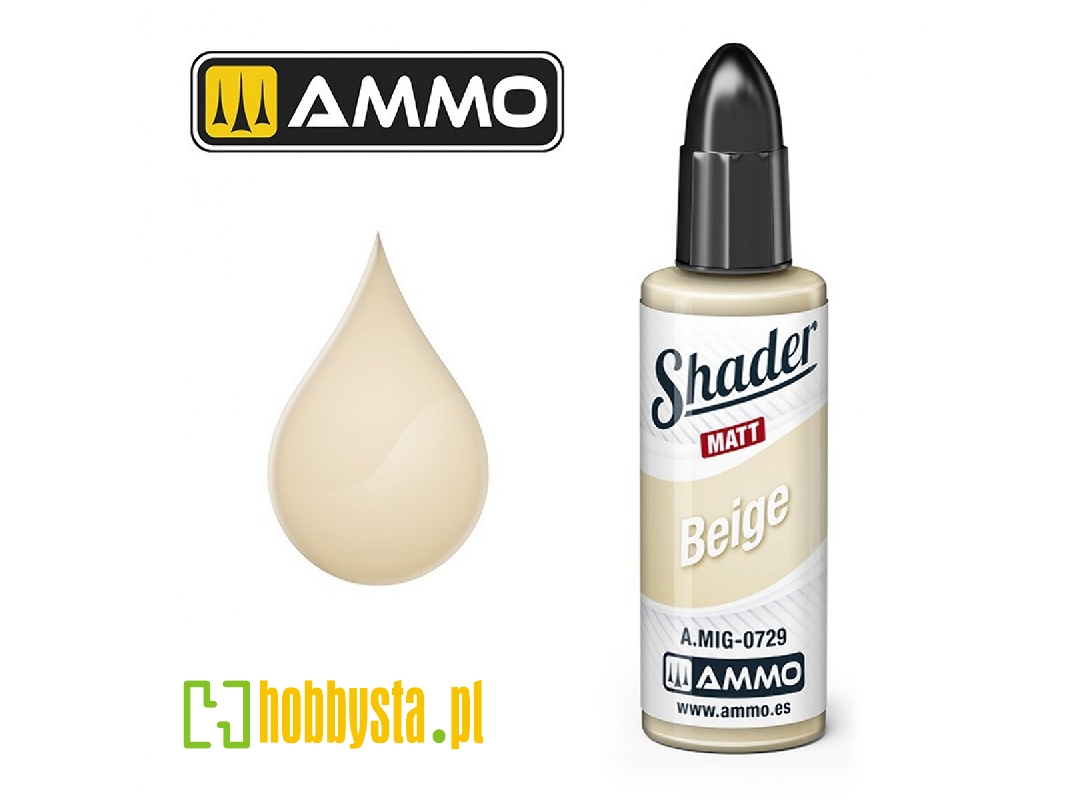 A.Mig 0729 Beige Shader Matt - zdjęcie 1 A.Mig 0729 Beige Shader Matt - zdjęcie 1