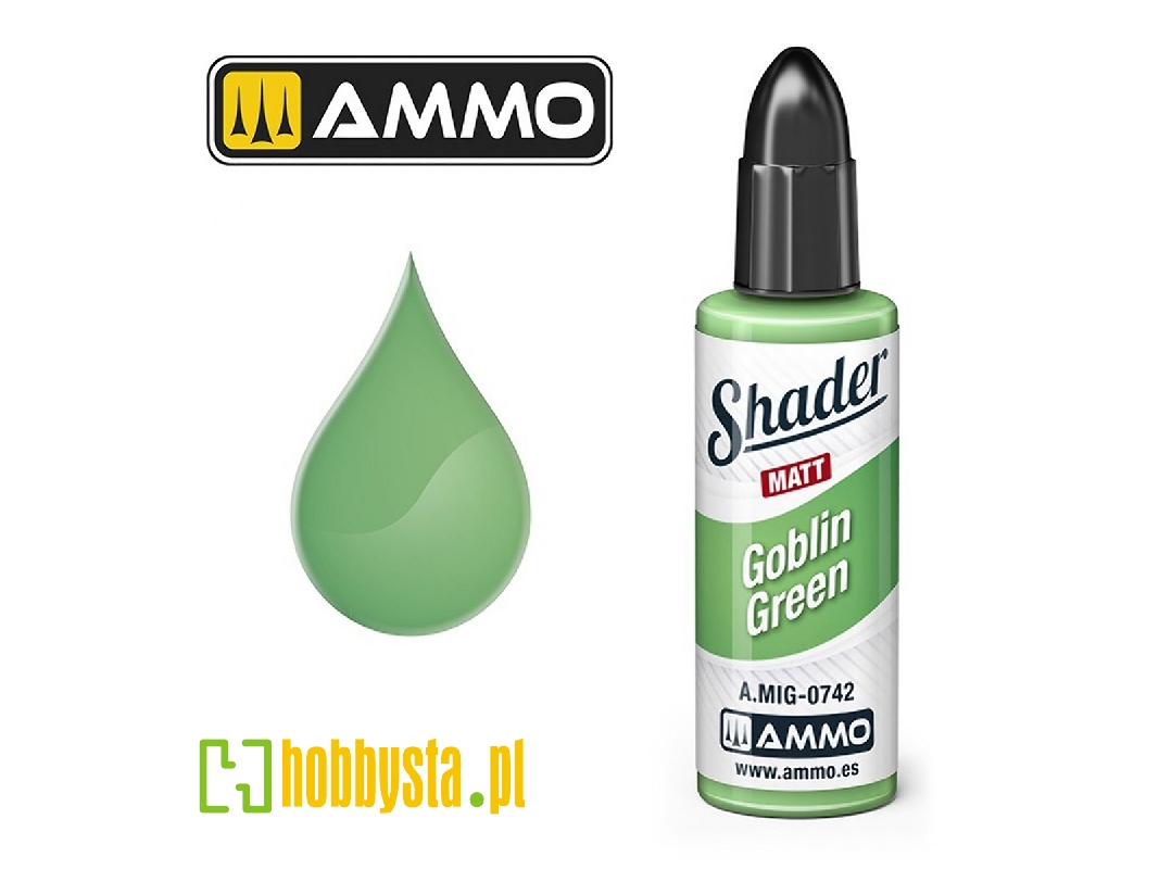 A.Mig 0742 Goblin Green Shader Matt - zdjęcie 1 A.Mig 0742 Goblin Green Shader Matt - zdjęcie 1