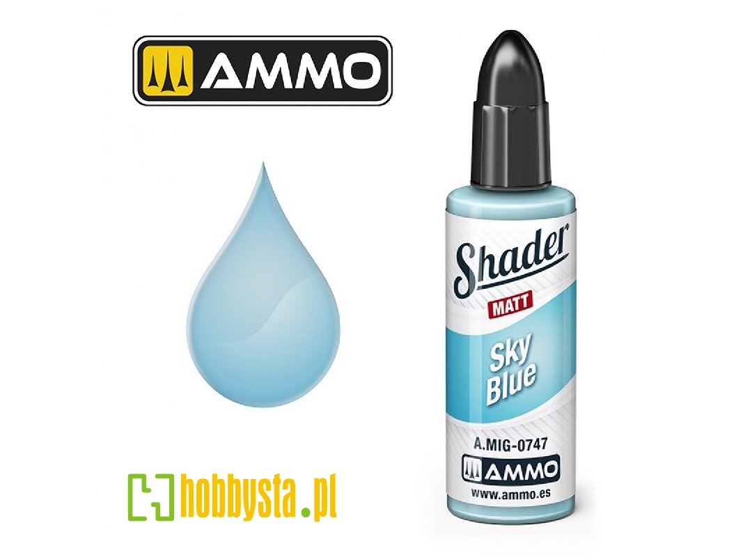 A.Mig 0747 Sky Blue Shader Matt - zdjęcie 1 A.Mig 0747 Sky Blue Shader Matt - zdjęcie 1