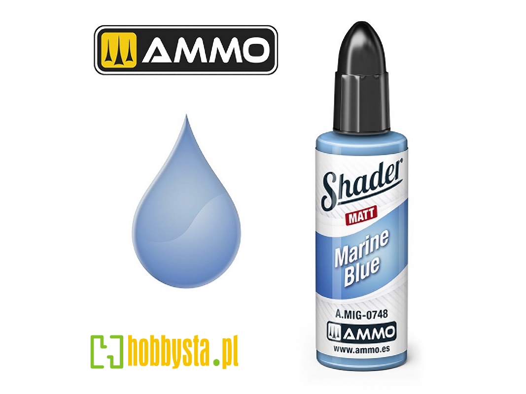 A.Mig 0748 Marine Blue Shader Matt - zdjęcie 1 A.Mig 0748 Marine Blue Shader Matt - zdjęcie 1