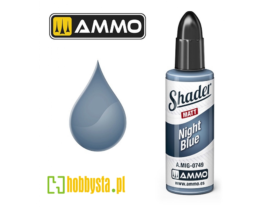 A.Mig 0749 Night Blue Shader Matt - zdjęcie 1 A.Mig 0749 Night Blue Shader Matt - zdjęcie 1