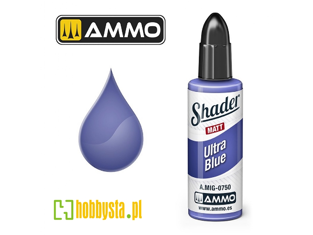 A.Mig 0750 Ultra Blue Shader Matt - zdjęcie 1 A.Mig 0750 Ultra Blue Shader Matt - zdjęcie 1