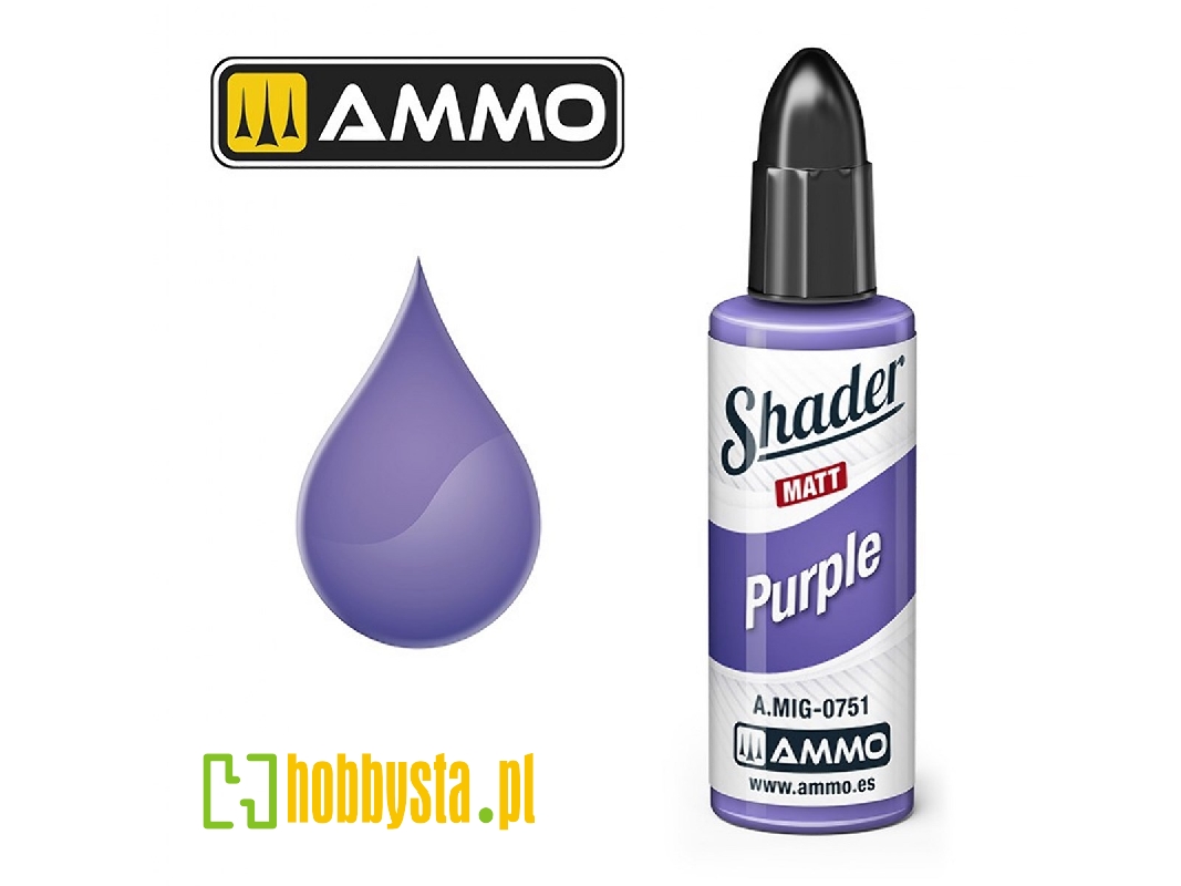 A.Mig 0751 Purple Shader Matt - zdjęcie 1 A.Mig 0751 Purple Shader Matt - zdjęcie 1