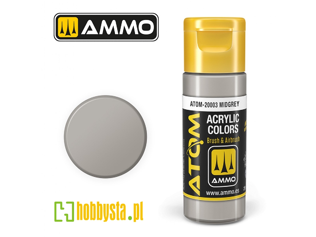 Atom-20003 Atom Color Midgrey - zdjęcie 1 Atom-20003 Atom Color Midgrey - zdjęcie 1