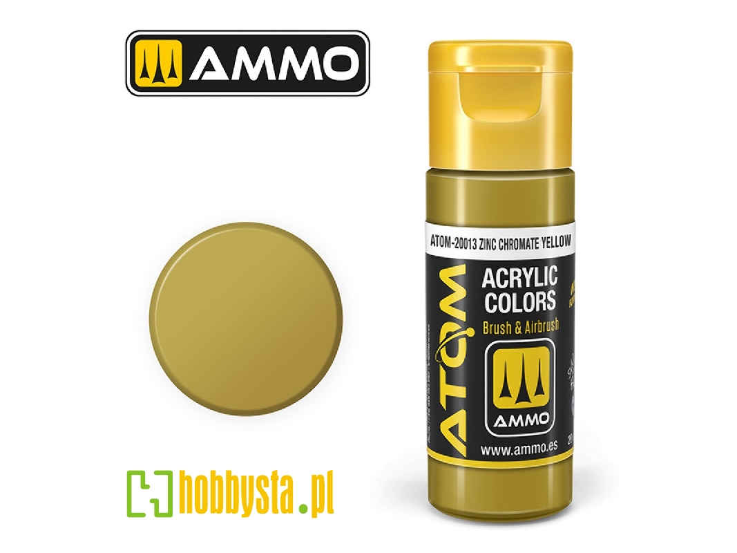 Atom-20013 Atom Color Zinc Chromate Yellow - zdjęcie 1 Atom-20013 Atom Color Zinc Chromate Yellow - zdjęcie 1