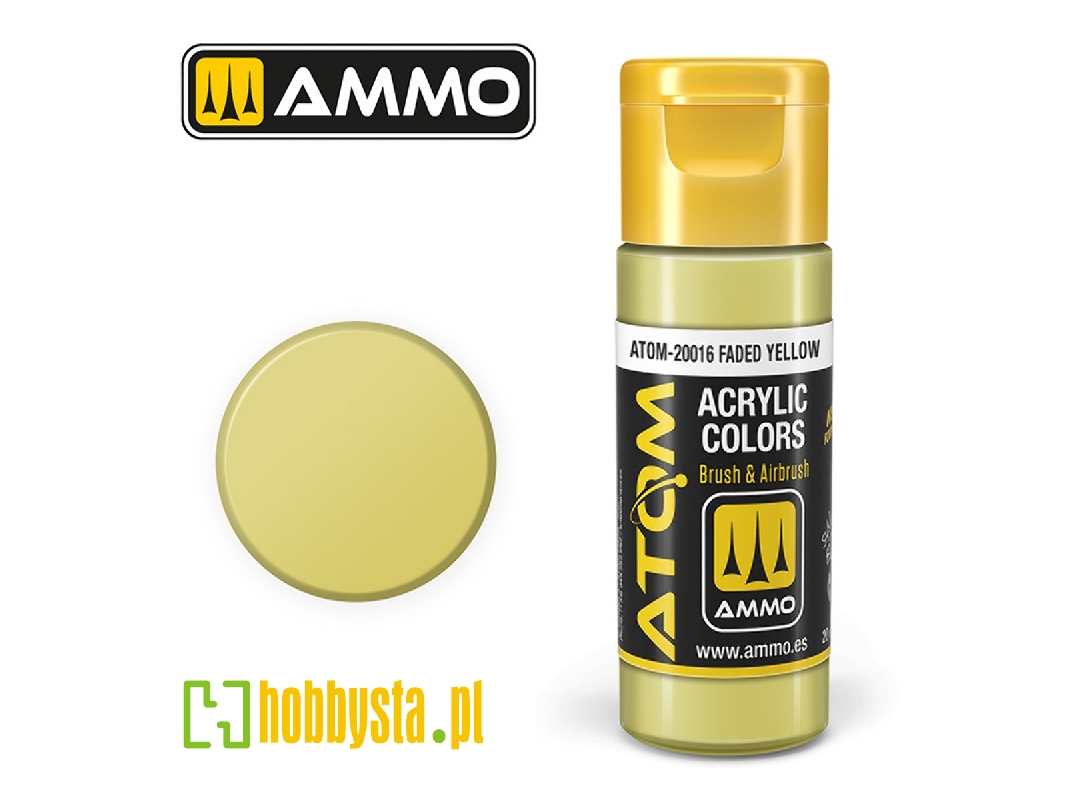 Atom-20016 Atom Color Faded Yellow - zdjęcie 1 Atom-20016 Atom Color Faded Yellow - zdjęcie 1