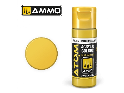 Atom-20017 Atom Color Lemon Yellow - zdjęcie 1