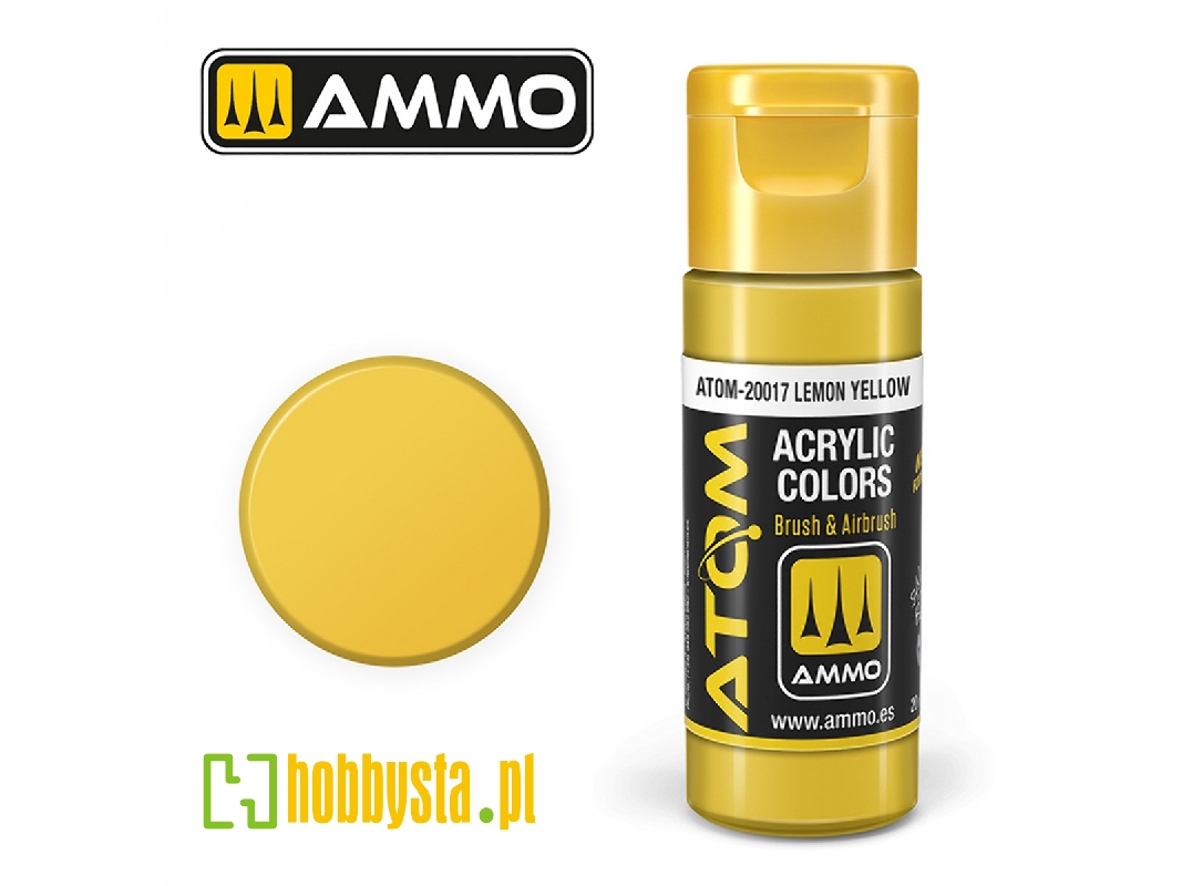 Atom-20017 Atom Color Lemon Yellow - zdjęcie 1 Atom-20017 Atom Color Lemon Yellow - zdjęcie 1