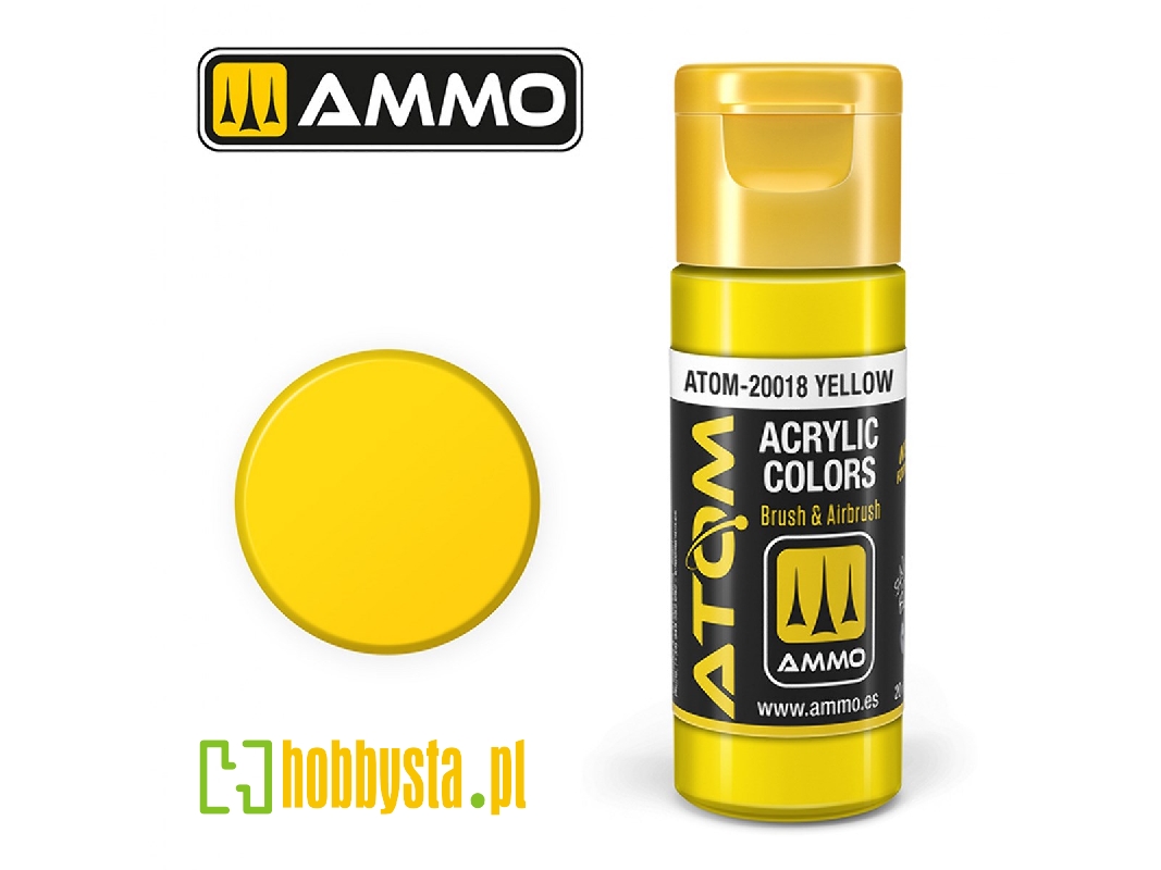 Atom-20018 Atom Color Yellow - zdjęcie 1 Atom-20018 Atom Color Yellow - zdjęcie 1