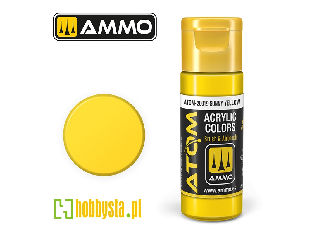 Atom-20019 Atom Color Sunny Yellow - zdjęcie 1 Atom-20019 Atom Color Sunny Yellow - zdjęcie 1