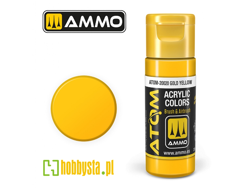 Atom-20020 Atom Color Gold Yellow - zdjęcie 1 Atom-20020 Atom Color Gold Yellow - zdjęcie 1