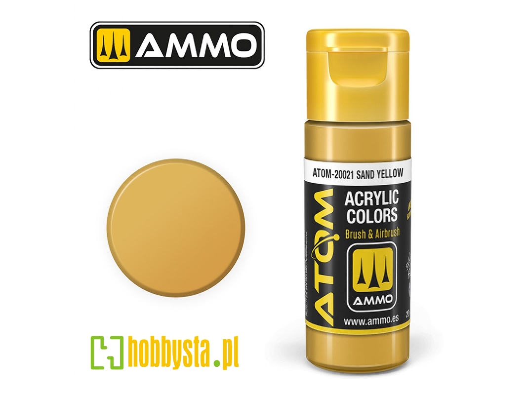 Atom-20021 Atom Color Sand Yellow - zdjęcie 1 Atom-20021 Atom Color Sand Yellow - zdjęcie 1