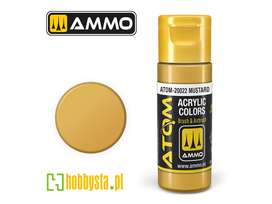 Atom-20022 Atom Color Mustard - zdjęcie 1 Atom-20022 Atom Color Mustard - zdjęcie 1