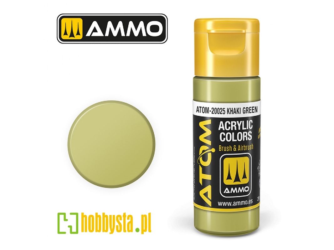 Atom-20025 Atom Color Khaki Green - zdjęcie 1 Atom-20025 Atom Color Khaki Green - zdjęcie 1