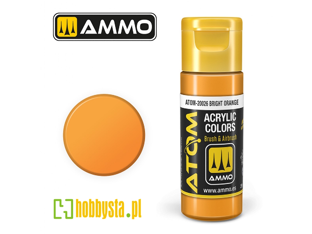 Atom-20026 Atom Color Bright Orange - zdjęcie 1 Atom-20026 Atom Color Bright Orange - zdjęcie 1