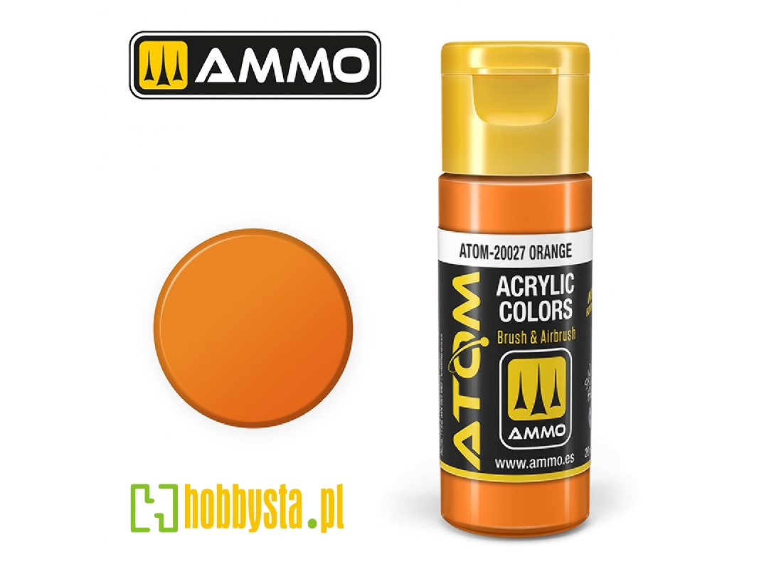 Atom-20027 Atom Color Orange - zdjęcie 1 Atom-20027 Atom Color Orange - zdjęcie 1