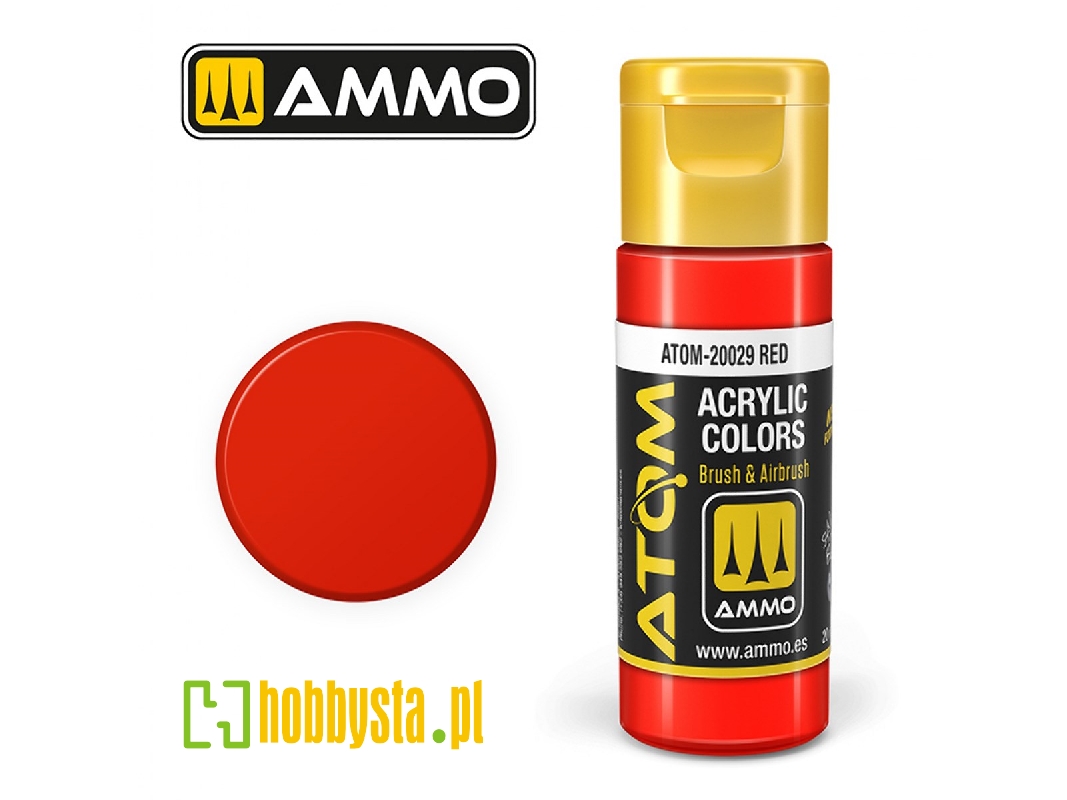 Atom-20029 Atom Color Red - zdjęcie 1 Atom-20029 Atom Color Red - zdjęcie 1