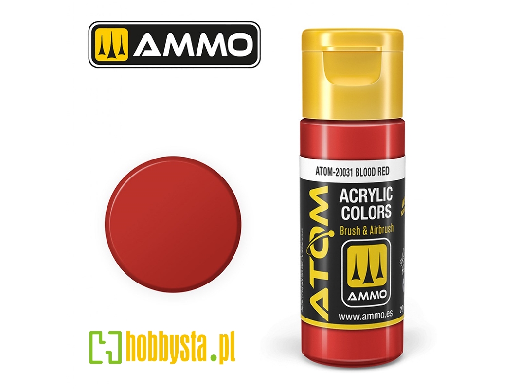 Atom-20031 Atom Color Blood Red - zdjęcie 1 Atom-20031 Atom Color Blood Red - zdjęcie 1