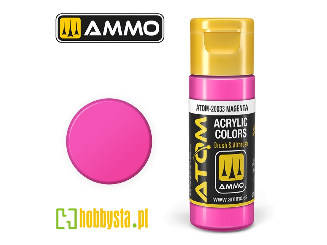 Atom-20033 Atom Color Magenta - zdjęcie 1 Atom-20033 Atom Color Magenta - zdjęcie 1