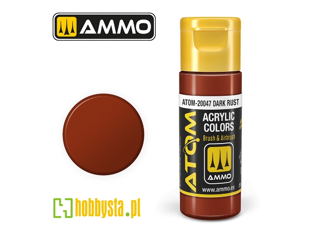 Atom-20047 Atom Color Dark Rust - zdjęcie 1 Atom-20047 Atom Color Dark Rust - zdjęcie 1