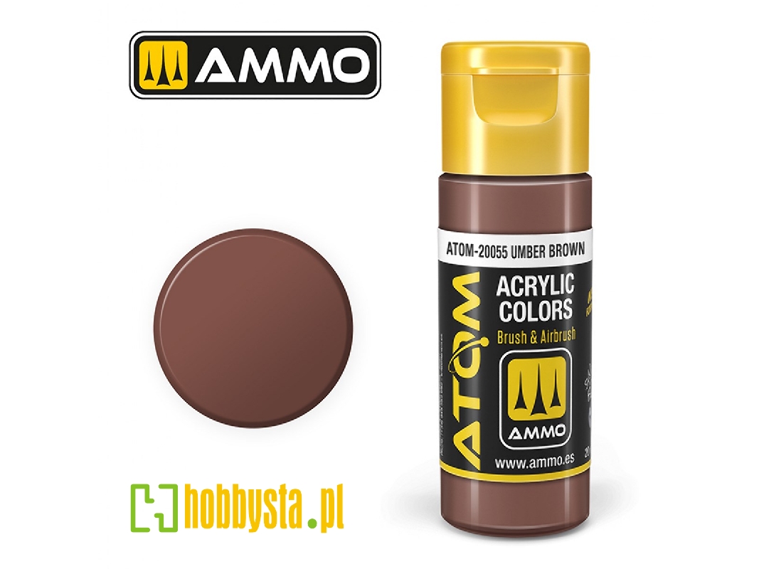 Atom-20055 Atom Color Umber Brown - zdjęcie 1 Atom-20055 Atom Color Umber Brown - zdjęcie 1
