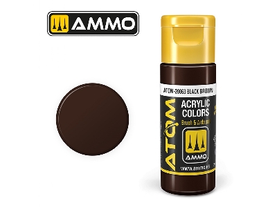 Atom-20063 Atom Color Black Brown - zdjęcie 1