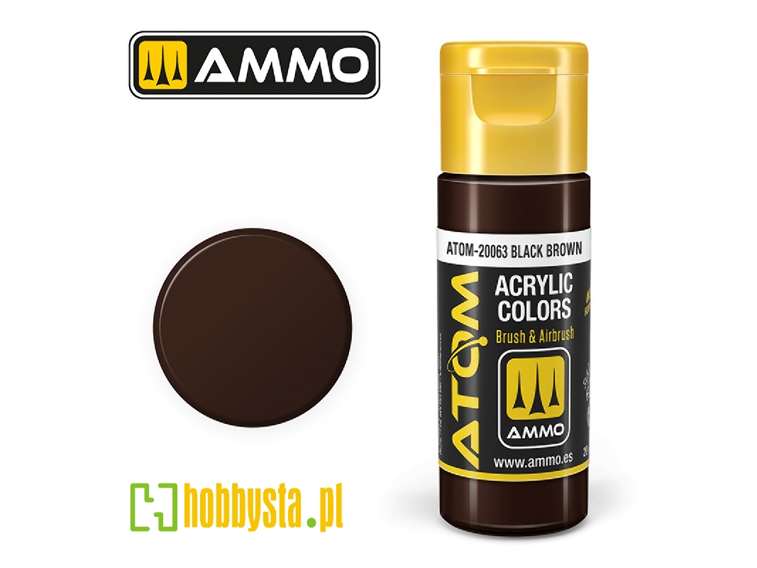 Atom-20063 Atom Color Black Brown - zdjęcie 1 Atom-20063 Atom Color Black Brown - zdjęcie 1