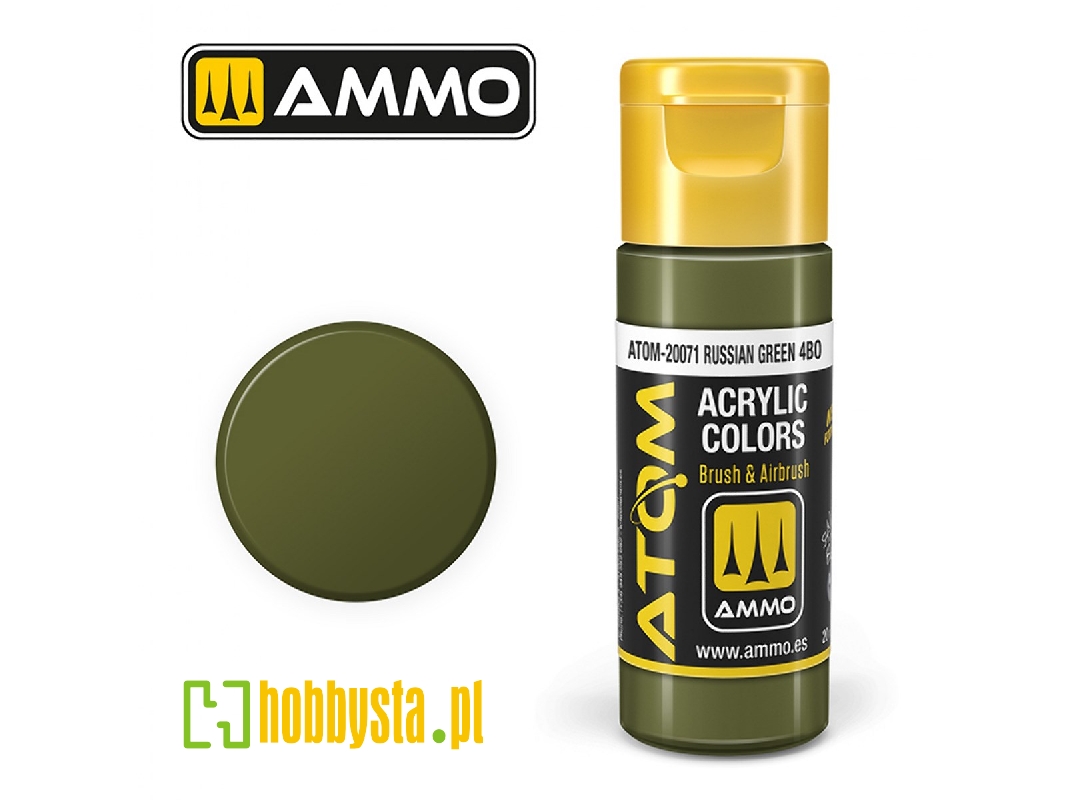 Atom-20071 Atom Color Russian Green 4bo - zdjęcie 1