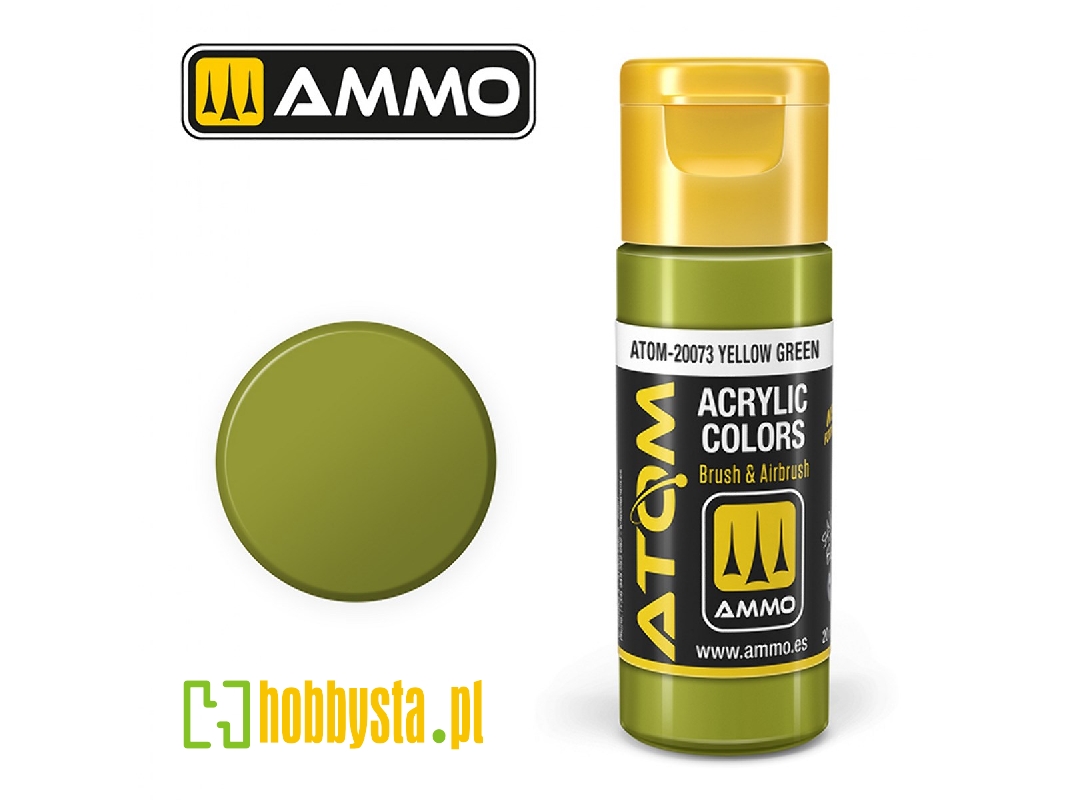 Atom-20073 Atom Color Yellow Green - zdjęcie 1 Atom-20073 Atom Color Yellow Green - zdjęcie 1