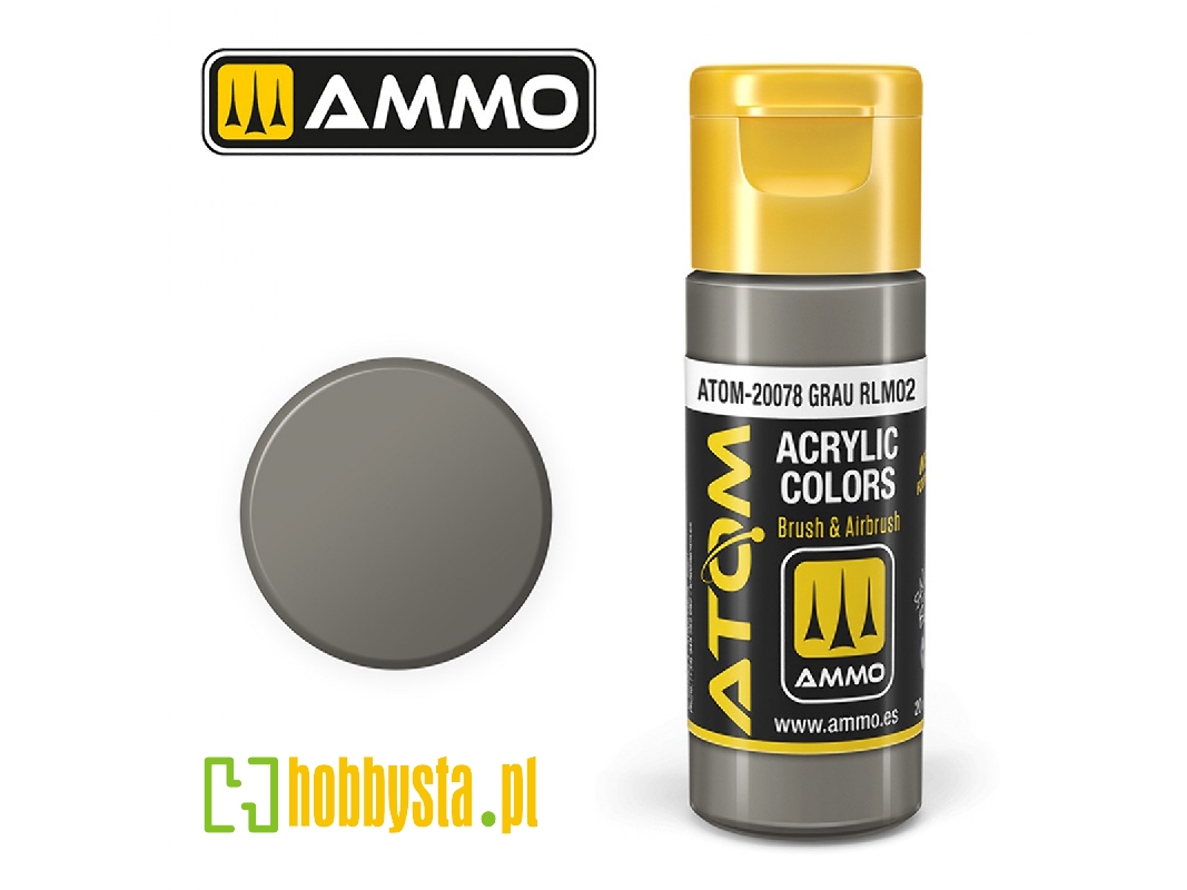 Atom-20078 Atom Color Grau Rlm02 - zdjęcie 1 Atom-20078 Atom Color Grau Rlm02 - zdjęcie 1