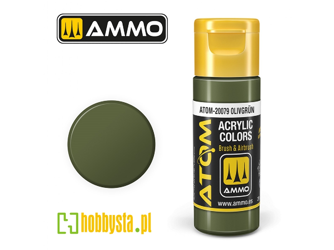 Atom-20079 Atom Color Olivgrün - zdjęcie 1 Atom-20079 Atom Color Olivgrün - zdjęcie 1