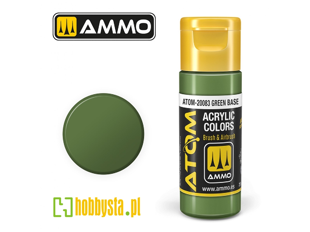 Atom-20083 Atom Color Green Base - zdjęcie 1 Atom-20083 Atom Color Green Base - zdjęcie 1