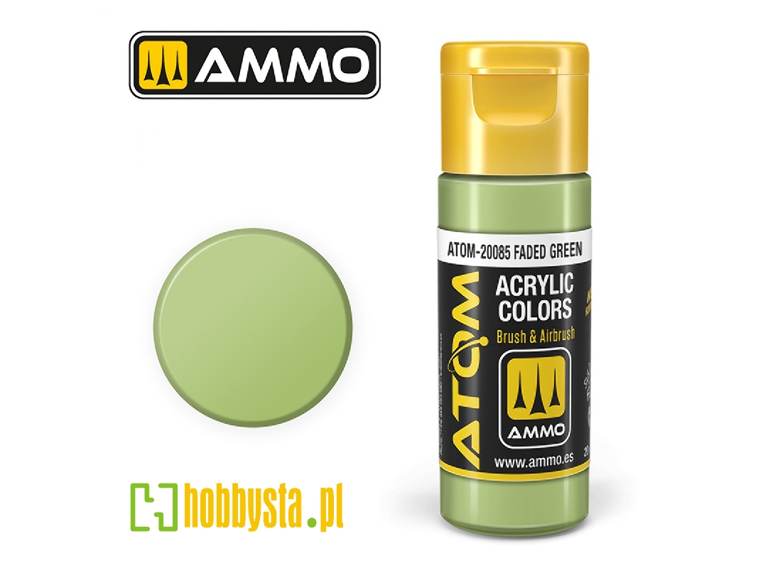 Atom-20085 Atom Color Faded Green - zdjęcie 1 Atom-20085 Atom Color Faded Green - zdjęcie 1