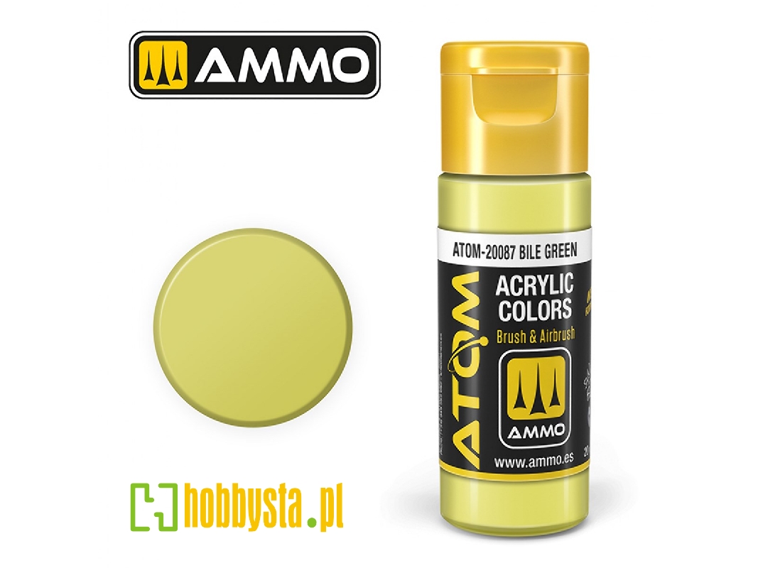 Atom-20087 Atom Color Bile Green - zdjęcie 1 Atom-20087 Atom Color Bile Green - zdjęcie 1