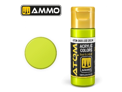 Atom-20089 Atom Color Lime Green - zdjęcie 1