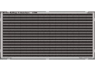  Railings 3 chain bars 1/700 - blaszki - zdjęcie 1