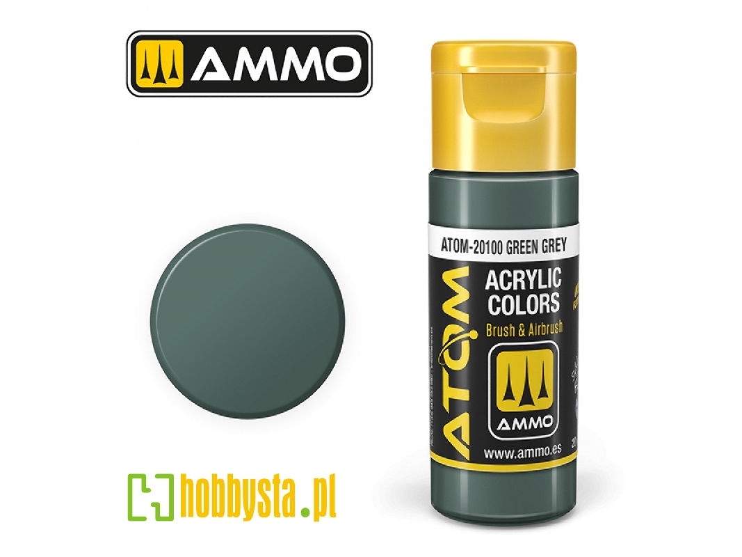 Atom-20100 Atom Color Green Grey - zdjęcie 1 Atom-20100 Atom Color Green Grey - zdjęcie 1