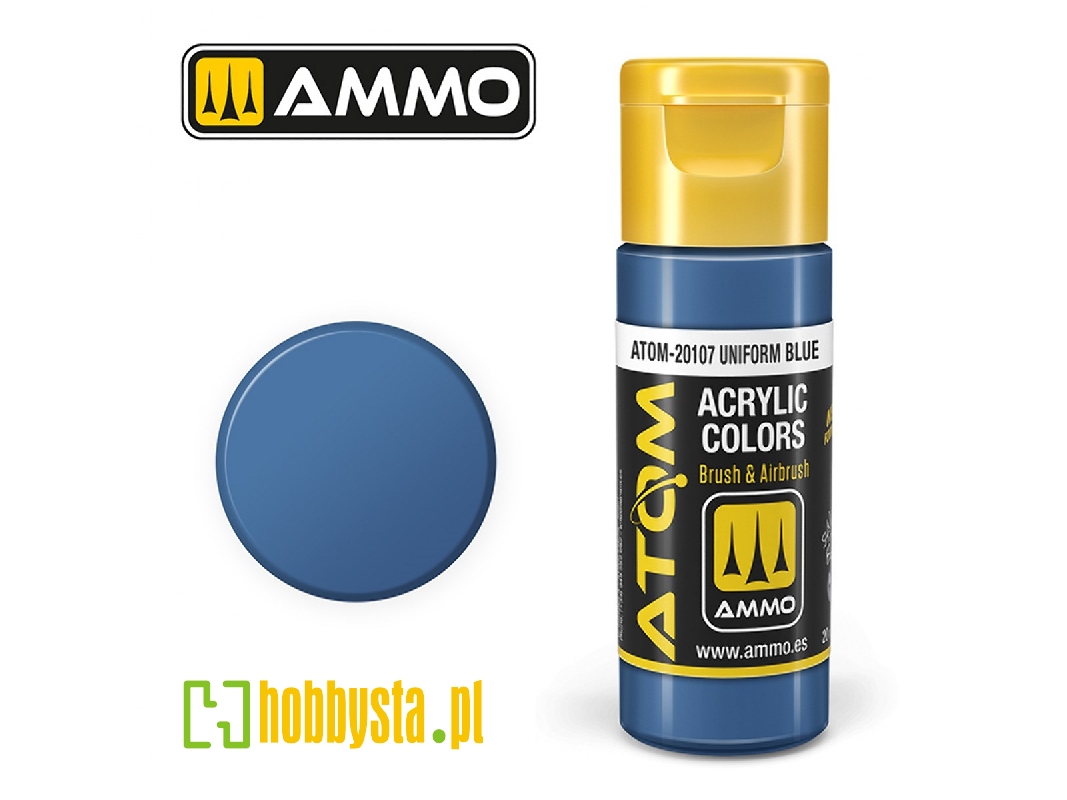 Atom-20107 Atom Color Uniform Blue - zdjęcie 1 Atom-20107 Atom Color Uniform Blue - zdjęcie 1
