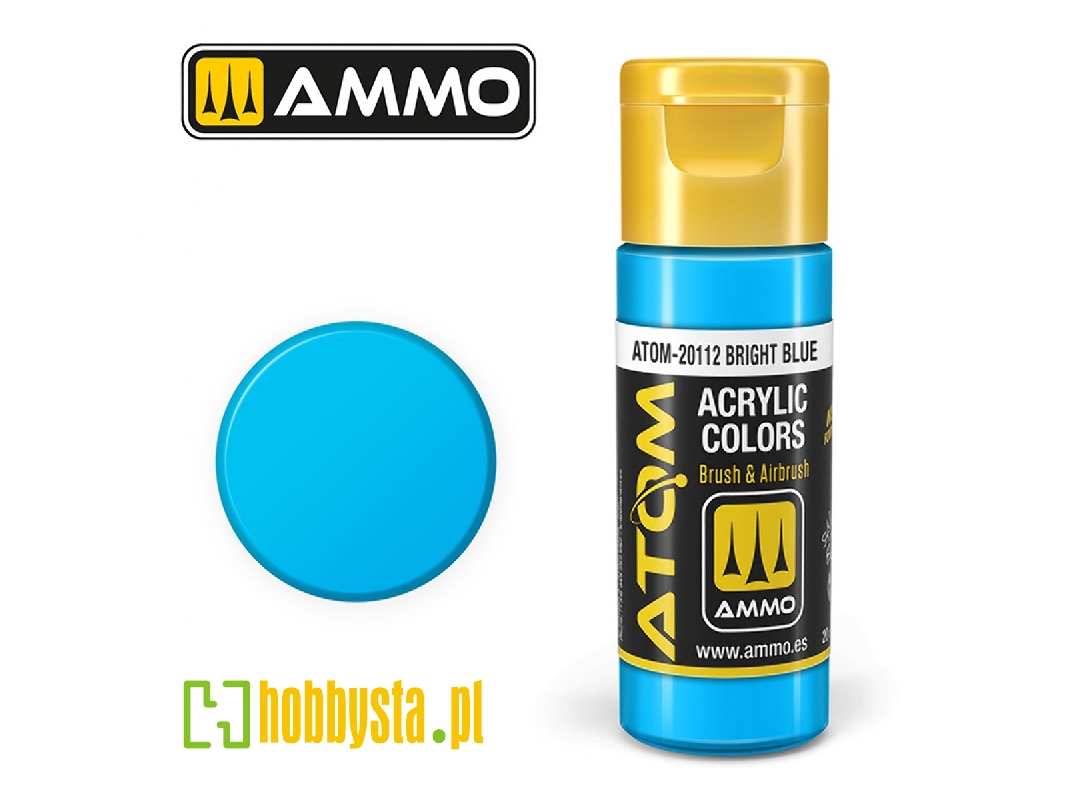 Atom-20112 Atom Color Bright Blue - zdjęcie 1 Atom-20112 Atom Color Bright Blue - zdjęcie 1