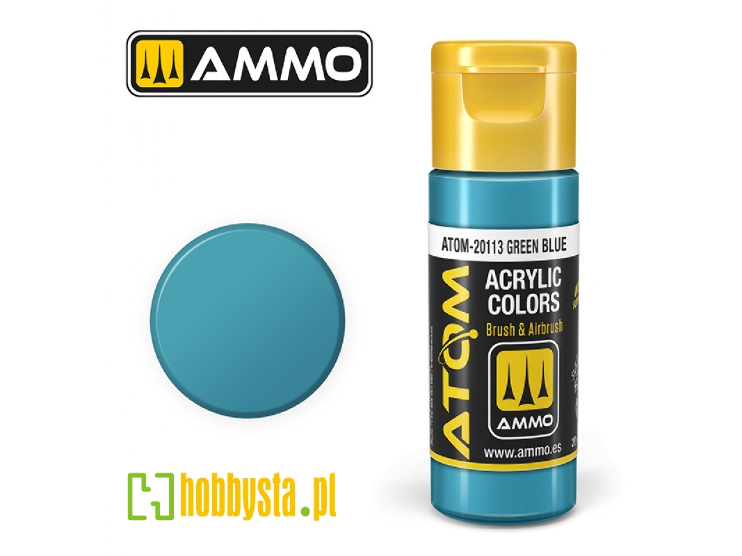 Atom-20113 Atom Color Green Blue - zdjęcie 1 Atom-20113 Atom Color Green Blue - zdjęcie 1